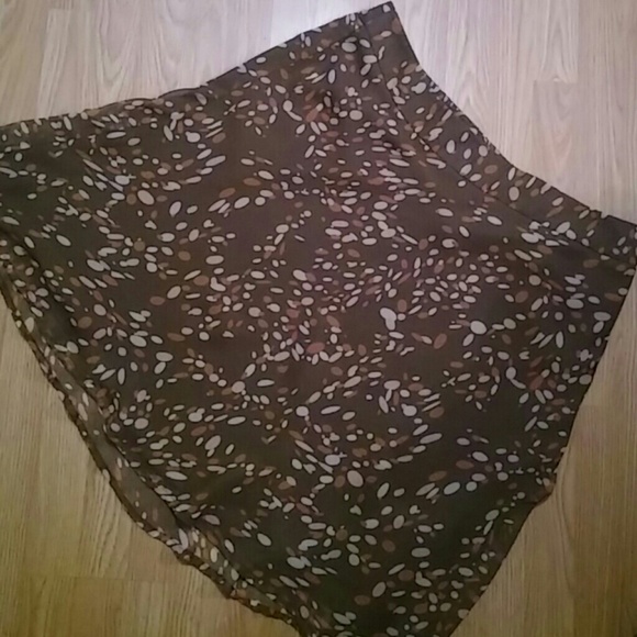 Black Stretch Satin Flared Skirt (Knee Length) plus size swing skirt